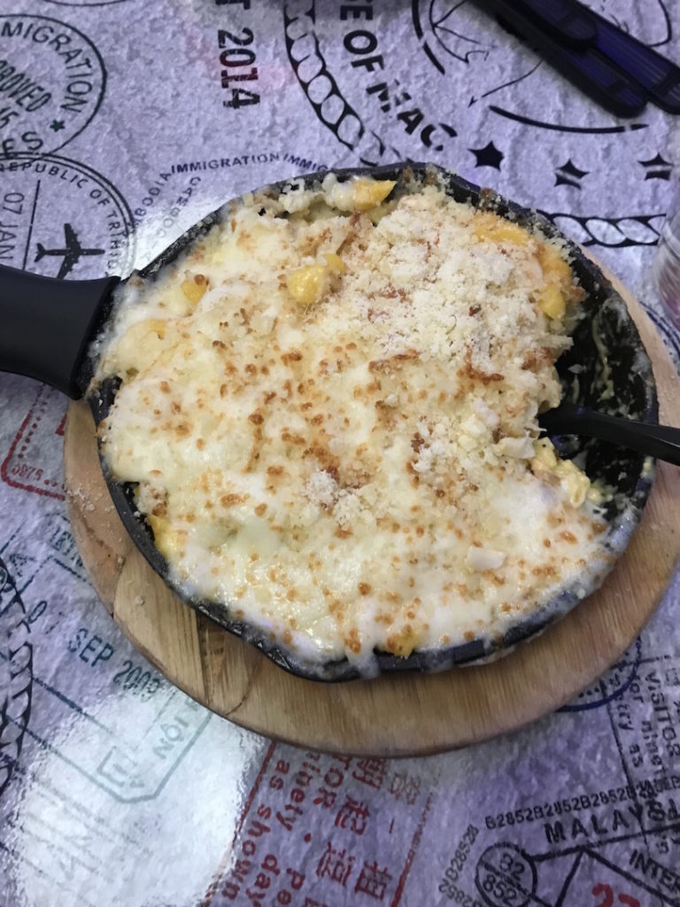 Lobster mac n cheese from World Famous House of Mac in Florida